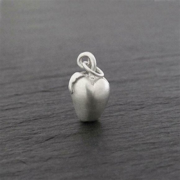 Apple Charm With Chain - Picture 4 of 6